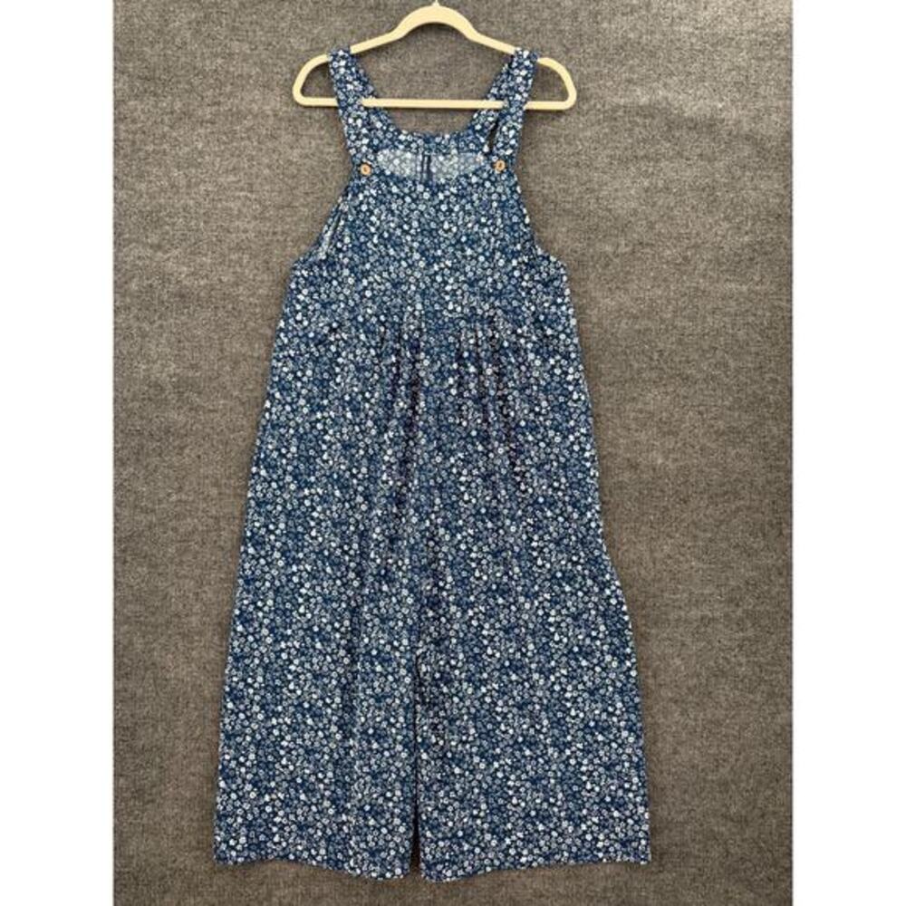 Iwollence Womens Ditsy Floral Wide Leg Flowy Overalls Jumpsuit Size S Boho NWT